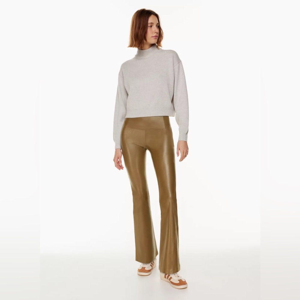WILFRED FREE Daria flare pant vegan leather